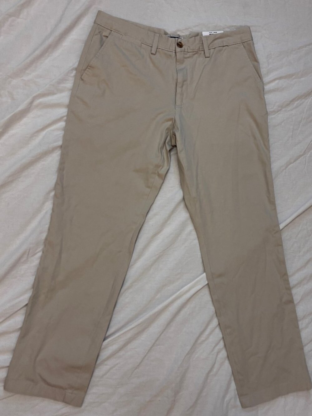 Club Room Pants Mens 34x31 Khaki Stretch Comfort Waistband Casual Chino NWT